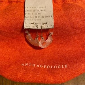 Anthropologie Dangle Stone Earrings